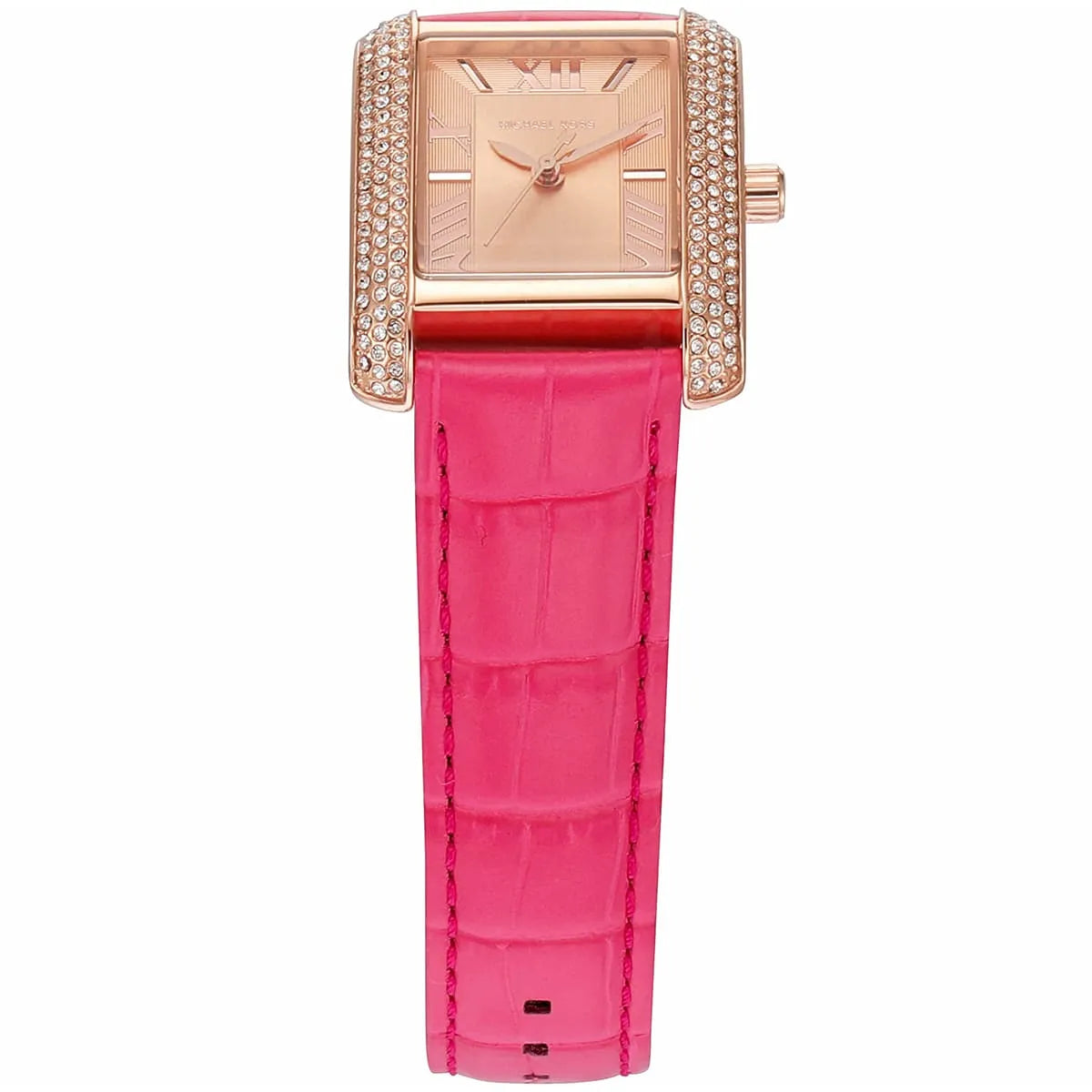  Shop Authentic Michael Kors Emery Quartz Diamonds Rose Gold Dial Pink Leather Strap Watch For Women - MK2984 - Luxxuri