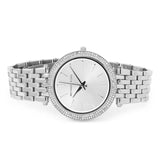  Shop Authentic Michael Kors Darci Silver Dial Silver Stainless Steel Strap Watch for Women - MK3190 - Luxxuri