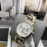  Shop Authentic Michael Kors Runway White Dial Two Tone Steel Strap Watch for Women - MK3199 - Luxxuri