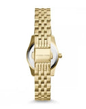  Shop Authentic Michael Kors Lexington Quartz Silver Dial Gold Steel Strap Watch For Women - MK3229 - Luxxuri