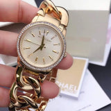  Shop Authentic Michael Kors Nini Quartz Crystals Rose Gold Dial Rose Go Watch For Women - MK3236 - Luxxuri