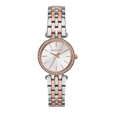  Shop Authentic Michael Kors Darci Silver Dial Two Tone Steel Strap Watch for Women - MK3298 - Luxxuri