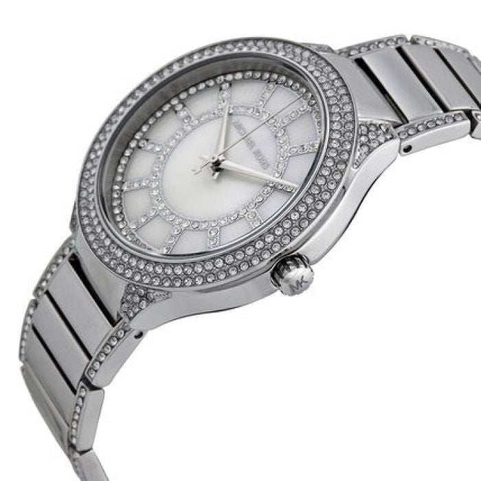  Shop Authentic Michael Kors Caitlin Crystal Dial Silver Steel Strap Watch for Women - MK3331 - Luxxuri
