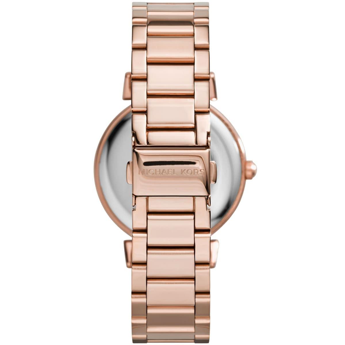  Shop Authentic Michael Kors Catlin Black Dial Rose Gold Steel Strap Watch for Women - MK3339 - Luxxuri