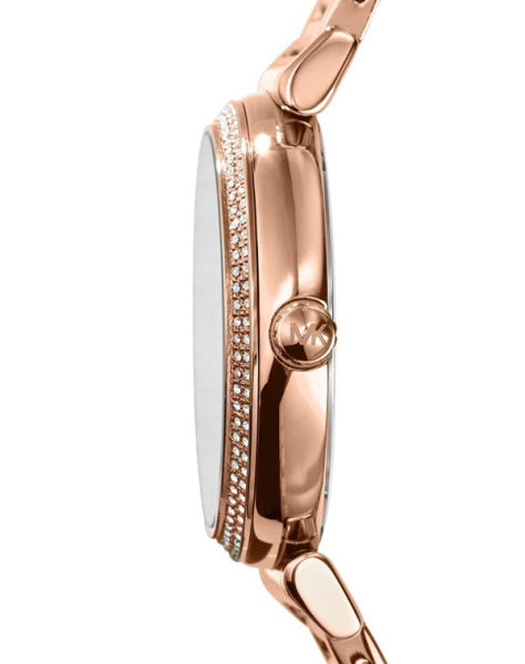  Shop Authentic Michael Kors Catlin Quartz Rose Gold Dial Rose Gold Steel Strap Watch For Women - MK3412 - Luxxuri