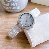  Shop Authentic Michael Kors Kerry Crystal Pave Silver Dial Silver Steel Strap Watch For Women - MK3359 - Luxxuri
