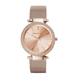  Shop Authentic Michael Kors Darci Rose Gold Dial Rose Gold Mesh Bracelet Watch for Women - MK3369 - Luxxuri