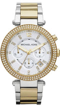  Shop Authentic Michael Kors Parker White Dial Two Tone Steel Strap Watch for Women - MK5626 - Luxxuri