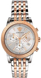  Shop Authentic Versace Sport Tech Chronograph While Dial Two Tone Steel Strap Watch for Men - VELT00319 - Luxxuri