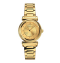  Shop Authentic Versace V-Motif Gold Dial Gold Steel Strap Watch for Women - VERE00618 - Luxxuri