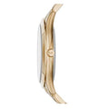 Michael Kors Slim Runway Green Dial Gold Steel Strap Watch for Women - MK3435