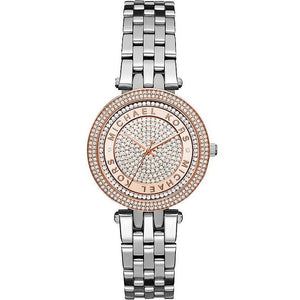  Shop Authentic Michael Kors Darci Rose Gold Dial Silver Steel Strap Watch for Women - MK3446 - Luxxuri
