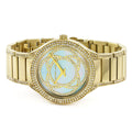  Shop Authentic Michael Kors Kerry Mother of Pearl Dial Gold Steel Strap Watch for Women - MK3481 - Luxxuri