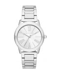  Shop Authentic Michael Kors Hartman Quartz Silver Dial Silver Steel Strap Watch For Women - MK3489 - Luxxuri