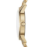 Shop Authentic Michael Kors Hartman Quartz Gold Dial Gold Steel Strap Watch For Women - MK3490 - Luxxuri