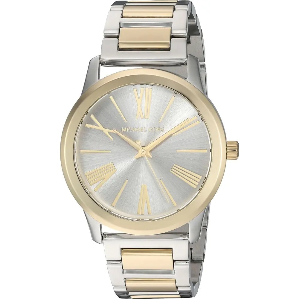  Shop Authentic Michael Kors Hartman Quartz White Dial Two Tone Steel Strap Watch For Women - MK3521 - Luxxuri