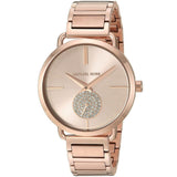  Shop Authentic Michael Kors Portia Rose Gold Dial Rose Gold Steel Strap Watch for Women - MK3640 - Luxxuri