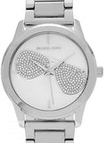  Shop Authentic Michael Kors Harman Analog Silver Dial Silver Steel Strap Watch For Women - MK3672 - Luxxuri