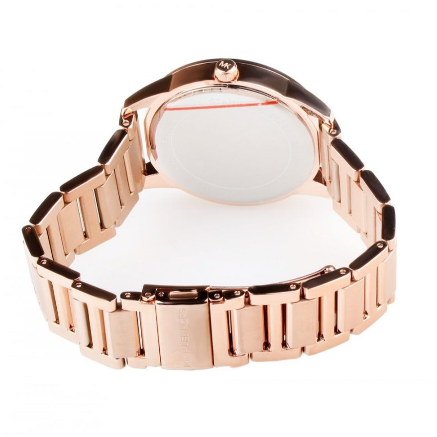  Shop Authentic Michael Kors Hartman Analog White Dial Rose Gold Steel Strap Watch For Women - MK3673 - Luxxuri