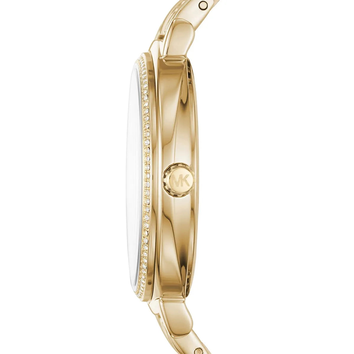  Shop Authentic Michael Kors Cinthia Quartz Gold Dial Gold Steel Strap Watch For Women - MK3681 - Luxxuri