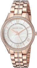  Shop Authentic Michael Kors Lauryn Mother of Pearl Dial Rose Gold Steel Strap Watch for Women - MK3716 - Luxxuri