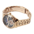  Shop Authentic Michael Kors Lauryn Blue Dial Rose Gold Steel Strap Watch for Women - MK3723 - Luxxuri