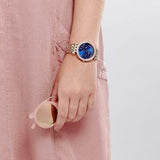  Shop Authentic Michael Kors Darci Blue Dial Rose Gold Steel Strap Watch for Women - MK3728 - Luxxuri