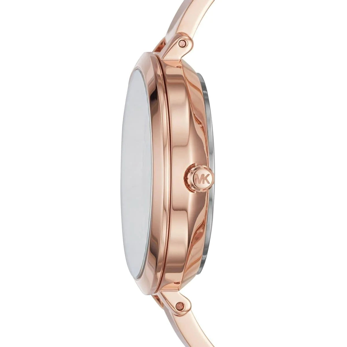  Shop Authentic Michael Kors Jaryn Quartz Rose Gold Dial Rose Gold Steel Strap Watch For Women - MK3735 - Luxxuri