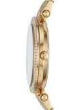  Shop Authentic Michael Kors Mini Darci Quartz Black Dial Gold Steel Strap Watch For Women - MK3738 - Luxxuri