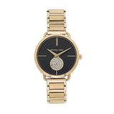  Shop Authentic Michael Kors Portia Black Dial Gold Steel Strap Watch for Women - MK3788 - Luxxuri