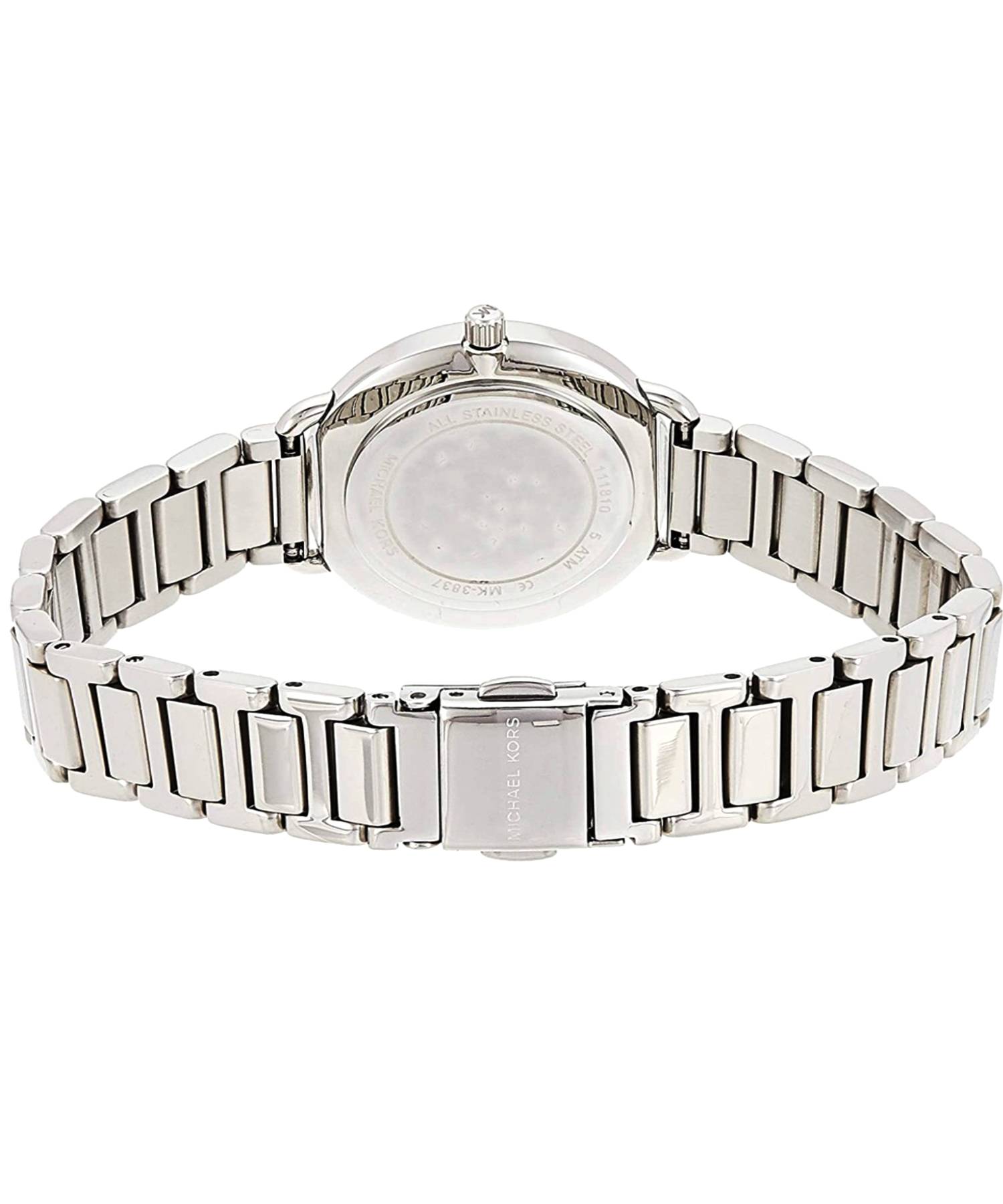  Shop Authentic Michael Kors Portia Quartz Silver Dial Silver Steel Strap Watch For Women - MK3837 - Luxxuri