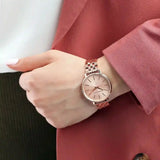  Shop Authentic Michael Kors Pyper Three-Hand Rose Gold Dial Rose Gold Steel Strap Watch For Women - MK3897 - Luxxuri