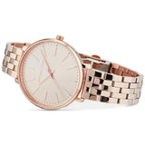  Shop Authentic Michael Kors Pyper Three-Hand Rose Gold Dial Rose Gold Steel Strap Watch For Women - MK3897 - Luxxuri