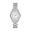  Shop Authentic Michael Kors Lauryn Mother of Pearl Dial Silver Steel Strap Watch for Women - MK3900 - Luxxuri