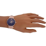  Shop Authentic Michael Kors Sofie Analog Quartz Blue Dial Rose Gold Steel Strap Watch For Women - MK3971 - Luxxuri