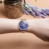  Shop Authentic Michael Kors Sofie Analog Quartz Blue Dial Rose Gold Steel Strap Watch For Women - MK3971 - Luxxuri