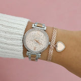  Shop Authentic Michael Kors Sofie Quartz Rose Gold Dial Two Tone Steel Strap Watch For Women - MK3972 - Luxxuri