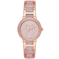  Shop Authentic Michael Kors Gabbi Rose Gold Dial Rose Gold Steel Strap Watch For Women - MK3986 - Luxxuri