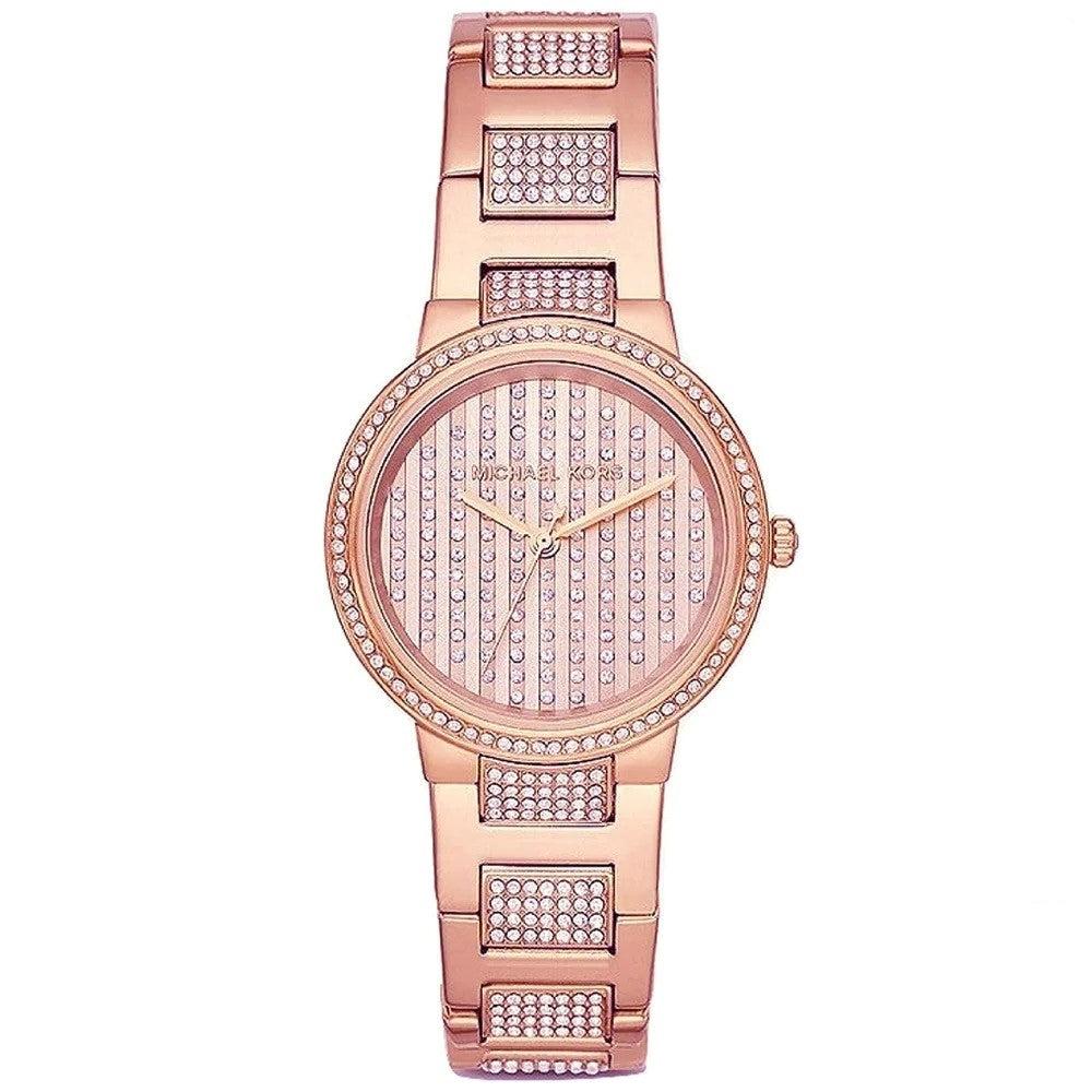  Shop Authentic Michael Kors Gabbi Rose Gold Dial Rose Gold Steel Strap Watch For Women - MK3986 - Luxxuri