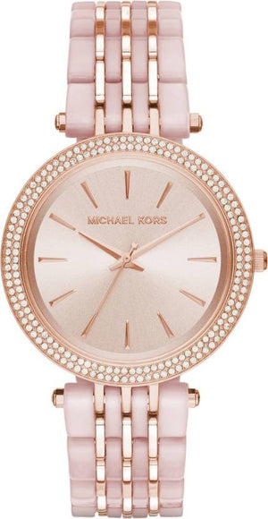  Shop Authentic Michael Kors Darci Rose Gold Dial Two Tone Steel Strap Watch for Women - MK4327 - Luxxuri