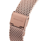  Shop Authentic Michael Kors Pyper Quartz Rose Gold Dial Rose Gold Mesh Strap Watch For Women - MK4340 - Luxxuri