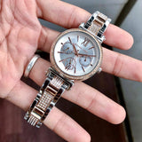  Shop Authentic Michael Kors Sofie Chronograph White Dial Two Tone Steel Strap Watch For Women - MK4353 - Luxxuri