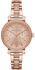  Shop Authentic Michael Kors Sofie Quartz Rose Gold Dial Rose Gold Steel Strap Watch For Women - MK4354 - Luxxuri