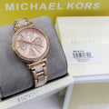  Shop Authentic Michael Kors Sofie Quartz Rose Gold Dial Rose Gold Steel Strap Watch For Women - MK4354 - Luxxuri
