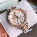  Shop Authentic Michael Kors Sofie Quartz Rose Gold Dial Rose Gold Steel Strap Watch For Women - MK4354 - Luxxuri