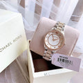  Shop Authentic Michael Kors Lauryn Quartz White Dial Two Tone Steel Strap Watch For Women - MK4388 - Luxxuri