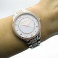  Shop Authentic Michael Kors Lauryn Quartz White Dial Two Tone Steel Strap Watch For Women - MK4388 - Luxxuri