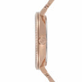  Shop Authentic Michael Kors Charley Three-Hand Analog Rose Gold Dial Rose Gold Steel Strap Watch for Women - MK4400 - Luxxuri