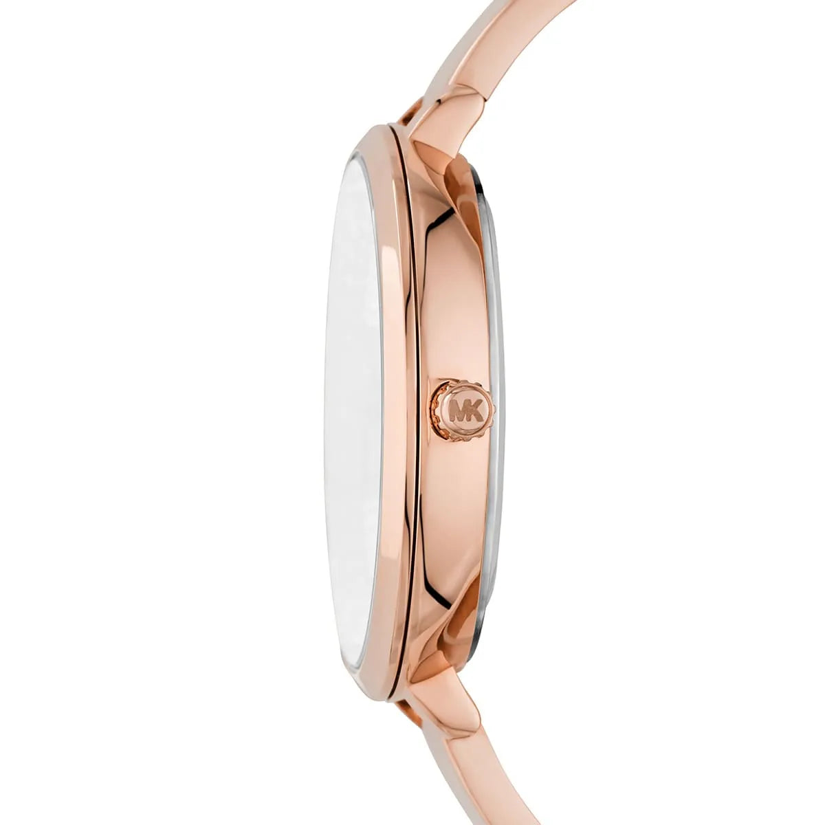  Shop Authentic Michael Kors Charley Quartz Crystals Rose Gold Dial Rose Gold Steel Strap Watch For Women - MK4433 - Luxxuri