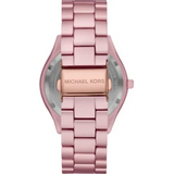  Shop Authentic Michael Kors Slim Runway Pink Dial Pink Steel Strap Watch For Women - MK4456 - Luxxuri